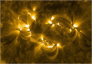 Solar Loops & Coils. photo SDO, nasa.gov