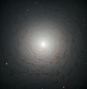 Lenticular Galaxy galaxy NGC 524. NASA ESA