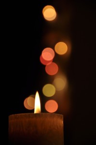 Vigil Candle. bokeh, CCO